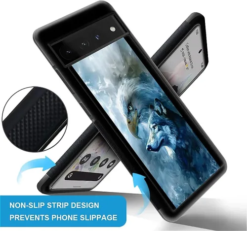 Vista 426 de Compatible con Google Pixel 4A 5G Mobile Case Creative Acrylic Panel trasero Silicona Protección Grip especialmente diseñado para Google Pixel 4A 5G