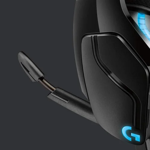 Vista 6 de Logitech G 635 DTSX 71 Surround Sound LIGHTSYNC RGB PC Gaming Headset renovado