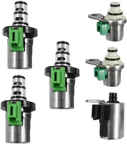 Vista 3 de Kit de válvula electromagnética de cambio de transmisión de 6 piezas 48420K-R FN4A-EL 4F27E EPC PWM compatible con Ford Focus Mazda-2 3 5 6 CX-7 MPV