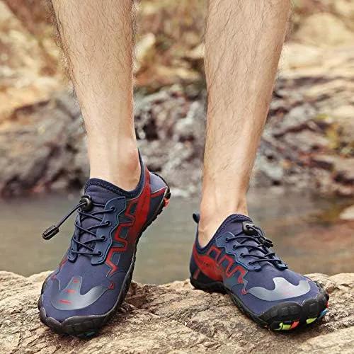 Vista 5 de Zapatos de agua para hombre y mujer, secado rápido, zapatos descalzos para playa, natación, surf, yoga