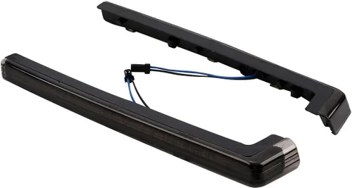 Vista 8 de TCMT Luz de freno trasera LED ahumada y marcador lateral para Harley Touring 2009-2013 Road King Road Street Glide equipado con paquete clásico