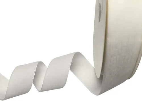 Vista 111 de Chenkou Craft Cinta de Terciopelo Beige 25 Yardas 1/4" Lotes a Granel (Beige, 1/4"(6mm))