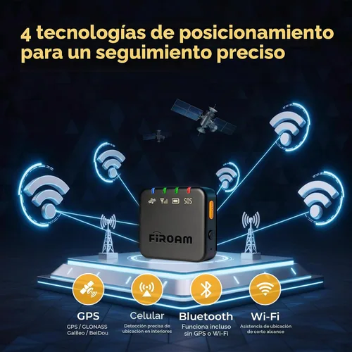 Vista 3 de QuadTrack - Rastreador GPS oculto para vehículos, niños y activos