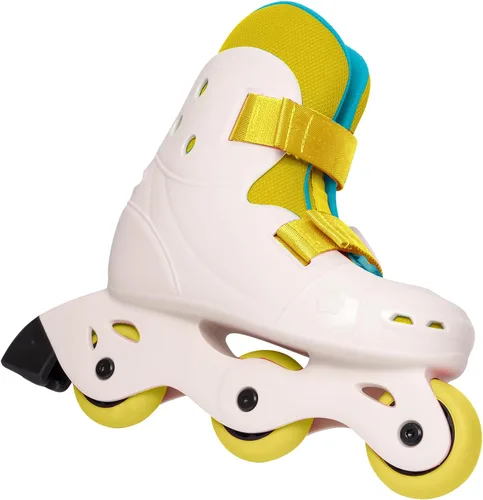 Vista 9 de SKT HP Patines en línea ajustables para niños de 3 a 8 años, patines ultraligeros para principiantes para niños y niñas, patines en línea pintables