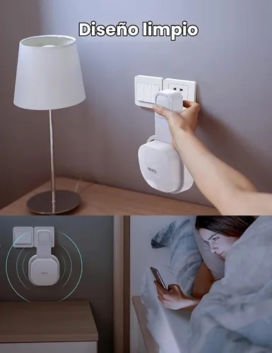 Vista 5 de DG-Direct Soporte de montaje en pared para eero 6 y eero 6+ Router Mesh Wi-Fi System, sin cables desordenados, soporte de montaje de pared para eero