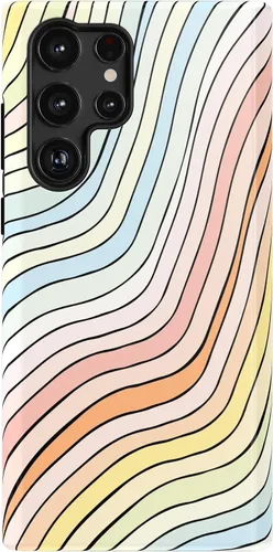 Vista 77 de Casely Funda para Galaxy S22 Ultra Todo por amor Orgullo Diseño protector delgado esencial de doble capa