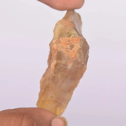 Vista 2 de gemhub Cristal curativo de ópalo amarillo de protección 136.50 Ct Ópalo crudo natural, gema de ópalo áspero sin cortar, Gema, Ópalo mejorado en tonos