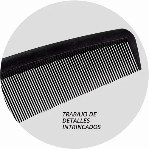 Vista 9 de Sam Villa Signature Series - Juego de 8 peines profesionales para cortar y separar el cabello con estuche