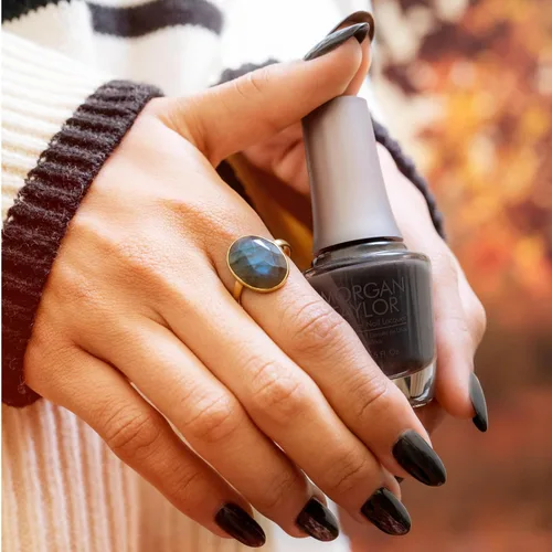 Vista 4 de Morgan Taylor Colección Fall Change Of Pace - Esmalte de uñas de otoño, color de uñas lacado, esmalte de uñas de larga duración