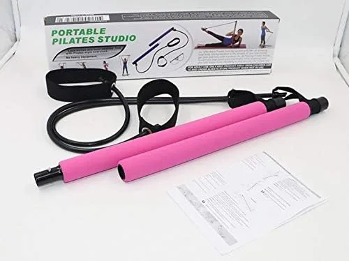 Vista 2 de Culturismo Yoga Pilates Stick Equipo de Ejercicio Fuerza Fitness Gymstick para Entrenamiento Muscular/Levantamiento de Pesas
