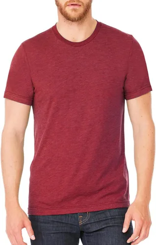 Vista 225 de Bella Canvas 3413c para hombre (1) Triblend verde + (1) Triblend rojo