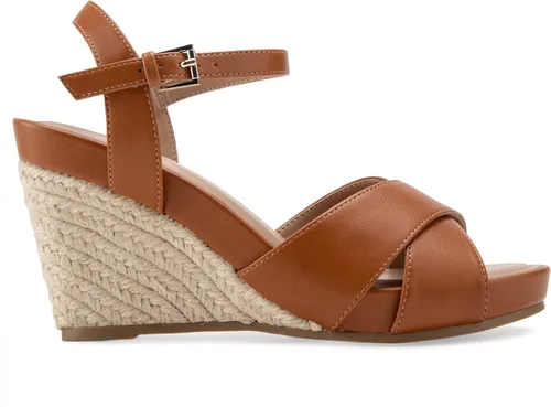 Vista 6 de Aerosoles PASTEL Sandalia de cuña, marrón, 10M, Beige Bronceado