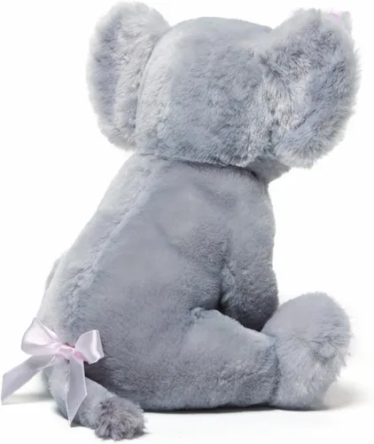Vista 2 de GUND Peluche de elefante rosa de Emaline