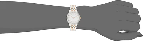 Vista 2 de Bulova 98R182 Reloj analógico de cuarzo de dos tonos para mujer
