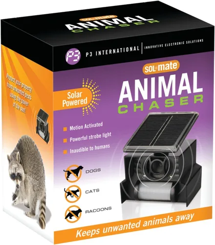 Vista 2 de P3 International RA10985 P3 Sol-Mate Solar Animal Chaser, Multicolor