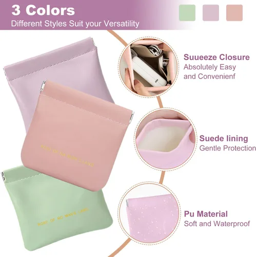 Vista 11 de Bolsa de cuero para anillos, funda para anillos de boda, bolsa para anillos de compromiso, almacenamiento de joyas para novios, portador de anillos
