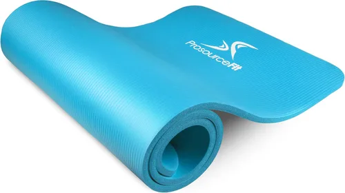 Vista 17 de ProsourceFit Extra Thick Yoga and Pilates Mat 1/2” (13mm) or 1" (25mm), 71-inch Long High Density Exercise Mat with Comfort Foam and Carrying Strap