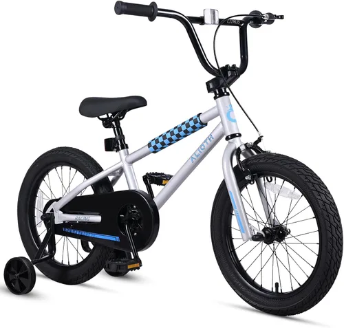 Vista 9 de vollsch BMX Style 12, 14, 16 pulgadas, ruedas de entrenamiento para niños, bicicleta de 20 pulgadas con soporte para niños y niñas de 2 a 14 años