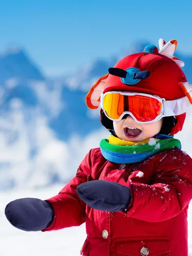 Vista 6 de 4 pares de guantes de bebé, guantes de invierno térmicos gruesos de forro polar para recién nacidos, unisex, para niños y niñas