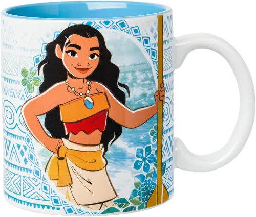 Vista 37 de Silver Buffalo Disney Alicia en el país de las maravillas Taza de té apiladas de cerámica esculpida en 3D, 20 onzas (591.4 ml)