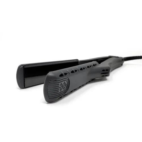 Vista 4 de CROC Plancha plana de titanio negro LED de 1 pulgada