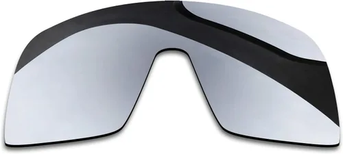 Vista 3 de Shadespa Lentes de repuesto polarizadas para gafas de sol Oakley Sutro OO9406, color negro jade + plateado escarcha + azul lago + amanecer ámbar
