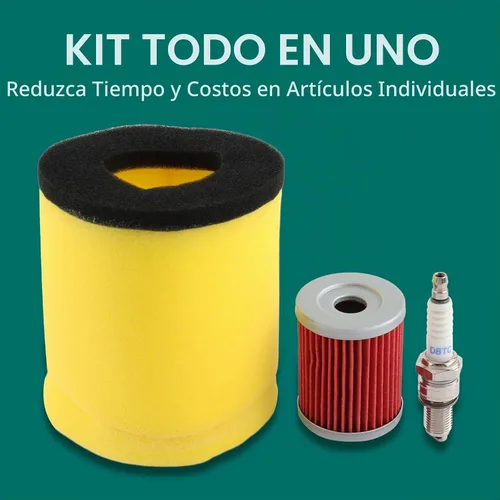 Vista 7 de AUTOKAY Filtro de aceite de aire para Suzuki 1987-2001 Quadrunner 250 2x4
