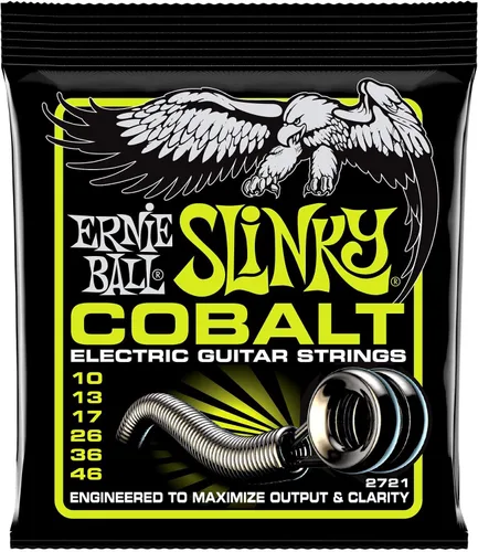 Vista 11 de Cuerdas para guitarra eléctrica Cobalt de Ernie Ball