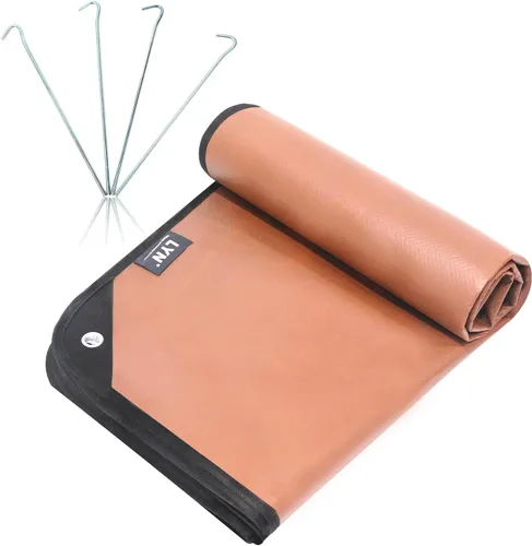 Vista 13 de LYN Manta de emergencia resistente, equipo de supervivencia, impermeable, aislada, lona de emergencia para camping, senderismo, bushcraft