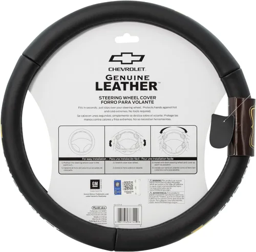 Vista 3 de Plasticolor 006742R03 Chevrolet Cubierta para volante de piel genuina