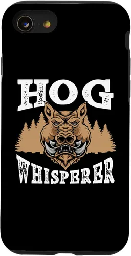Vista 8 de iPhone 12 mini Hog Whisperer Wild Hog Jabalí Hunter Hog Caza Caso