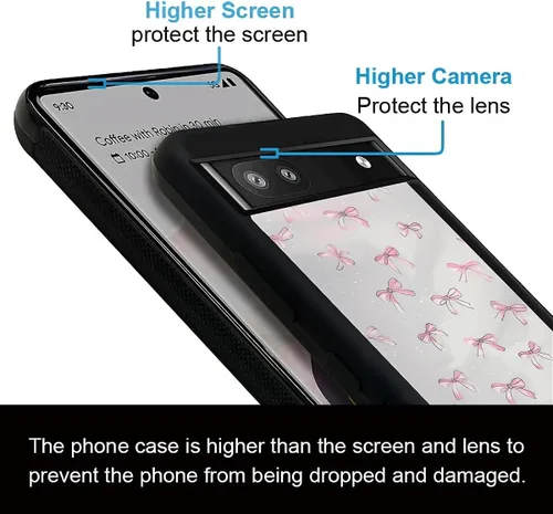 Vista 260 de Compatible con Google Pixel 4A 5G Mobile Case Creative Acrylic Panel trasero Silicona Protección Grip especialmente diseñado para Google Pixel 4A 5G