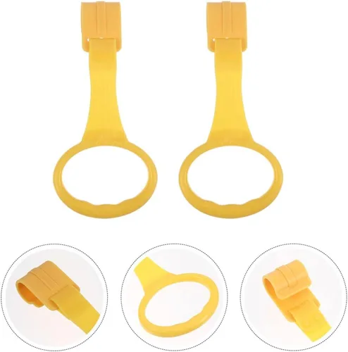 Vista 5 de Toddmomy 4 piezas de anillo de tracción para cuna de bebé, anillos de pie para cuna de bebé, anillos para cuna de bebé, anillos para cuna de bebé