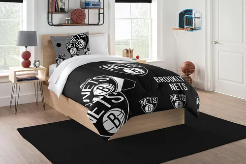 Vista 27 de Northwest NBA Unisex-Adult Comforter and Sham Set Golpe inverso