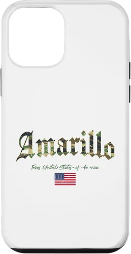 Vista 16 de iPhone 16 Amarillo Gothic Design Camouflage Version Case