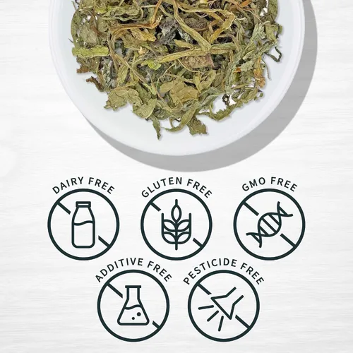 Vista 3 de Evergreen Herbs Diente De Leon Hoja De Diente De León Hierba 4oz. Diente de león, diente de león, diente de león, diente de león, diente de león