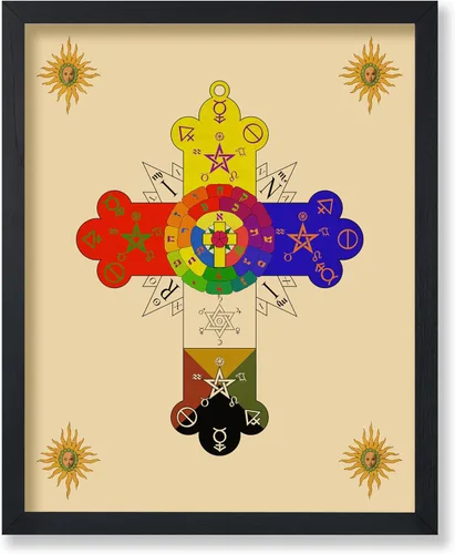 Vista 17 de Poster Master Póster religioso clásico, impresión espiritual vintage, regalo para artista, amigo, placas shiviti, libro de oraciones hebreo, judío