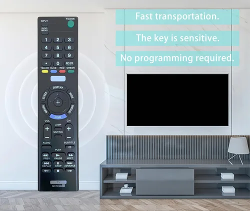 Vista 4 de RMT-TX102U - Mando a distancia de repuesto para Sony TV RMT-TX100U RMT-TX300U 32R500C 40R510C 48R510C KDL40R510C KDL-55W800C KDL40R530C KDL-48W650D