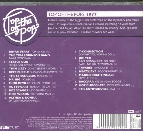 Vista 2 de Top of the Pops 1977