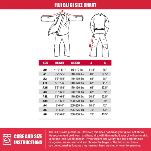 Vista 7 de FUJI All-Around BJJ Uniform BJJ Jiu Jitsu Gi