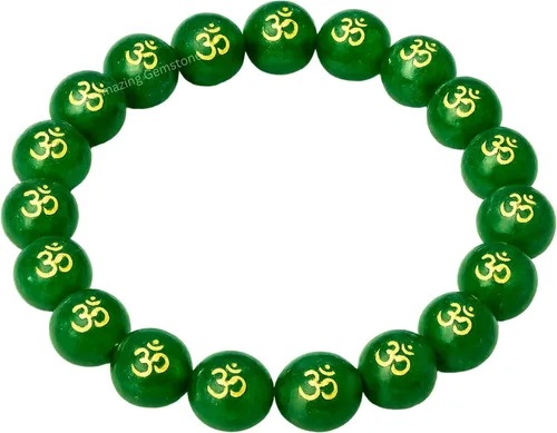 Vista 534 de Amazing Gemstone Crystal Bracelet for Women Men's Gifts - Protection Healing Crystal Bracelet - 8mm Gemstone Beaded Stretchable Bracelet Pulseras