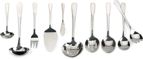 Vista 9 de RSVP International Endurance - Colección de cubiertos de acero inoxidable, apto para lavavajillas, cuchara de bayas