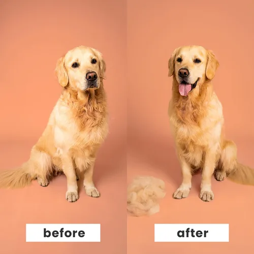 Vista 4 de Pet Teezer by Tangle Teezer - Cepillo para perros pequeños y desenredantes