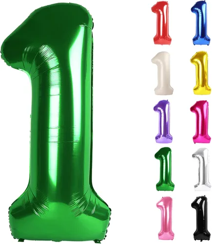 Vista 10 de Globo negro del número 0 de 40 pulgadas – globo número 0, decoraciones
