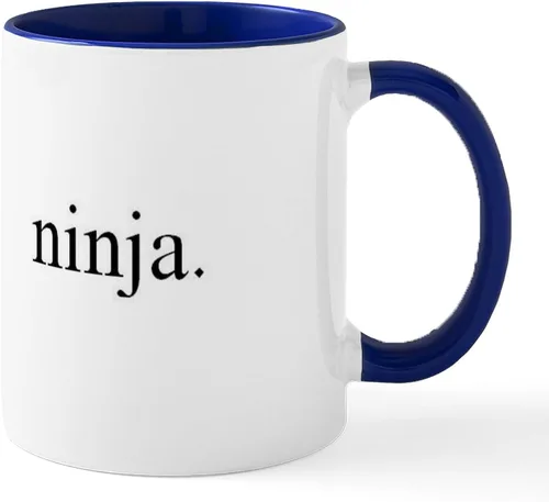 Vista 97 de CafePress Ascii - Taza de café de cerámica, taza de té, 11 onzas