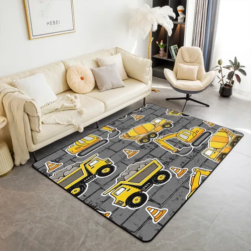 Vista 8 de Erosebridal Alfombra de motocross de 3 x 5 pies para mesita de noche, alfombra de motociclista para niños, adolescentes, motocicleta, deportes