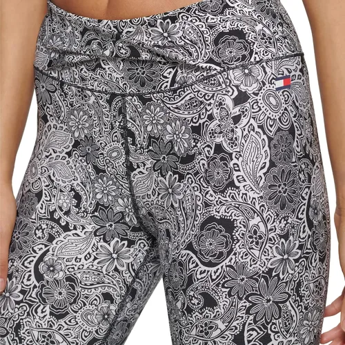 Vista 5 de Tommy Hilfiger Womens Twist Front High Rise 78 Legging