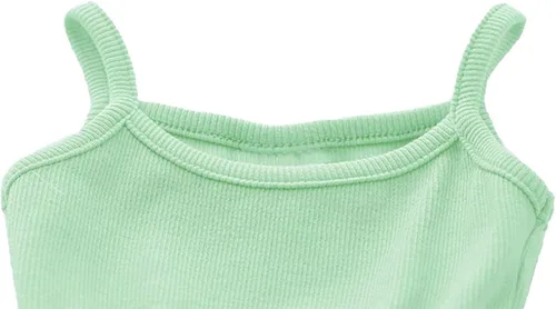 Vista 2 de BTGIXSF - Vestido tipo tutú para niña, vestido sin mangasmanga larga para niña, vestido de verano de tul para niña
