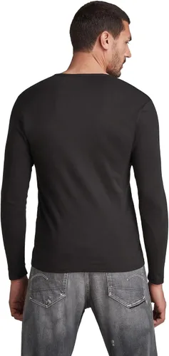 Vista 2 de G-Star Raw Camiseta de manga larga con cuello redondo para hombre, 1 unidad