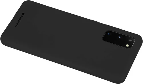 Vista 2 de GOOSPERY Soft Feeling Jelly para Samsung Galaxy S20 Case (2020) Cubierta de parachoques delgada sedosa (negro)